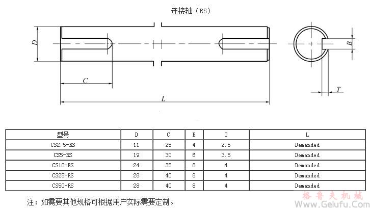 CS方向絲杆升降多台聯動連接軸